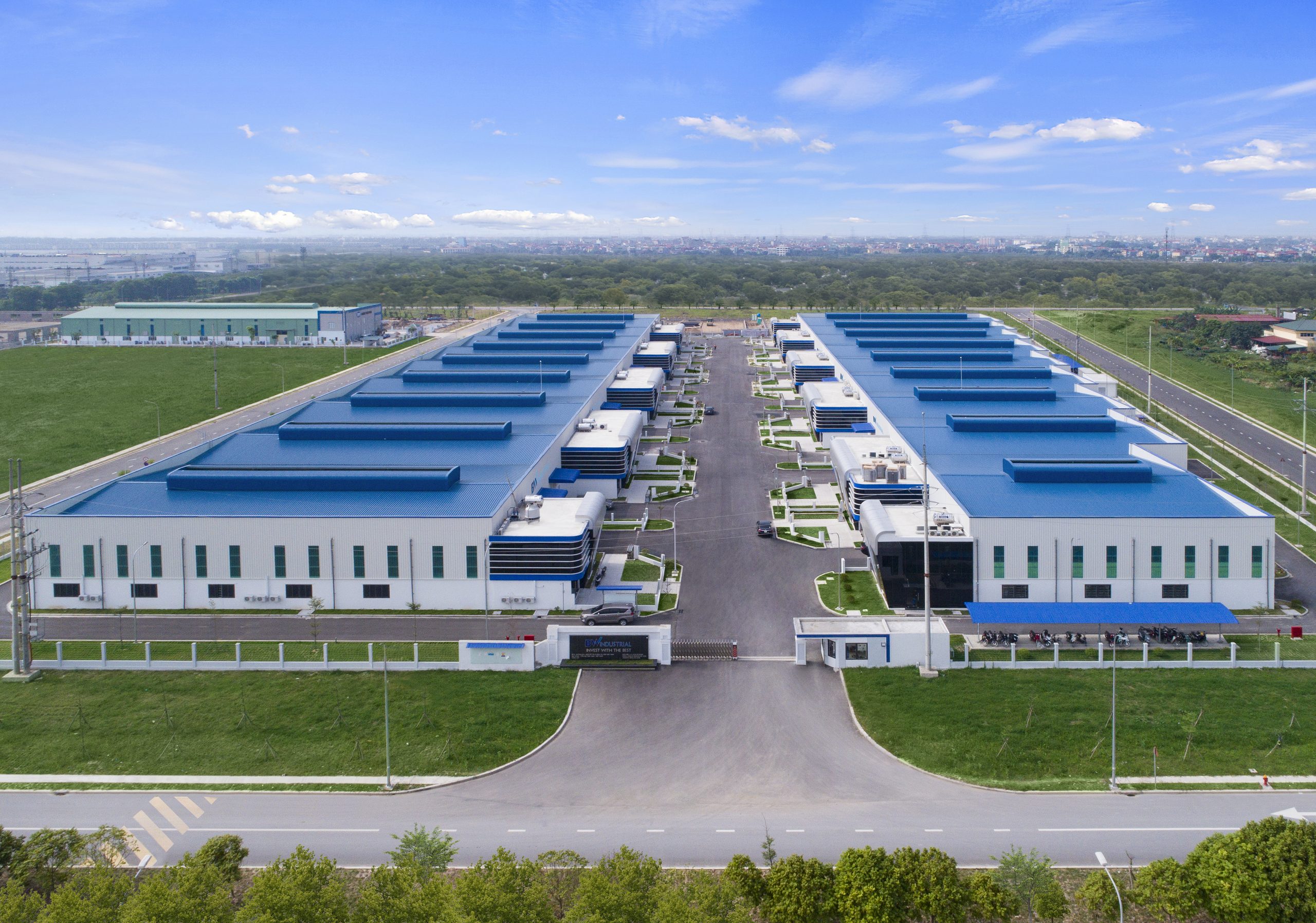 Nhà xưởng xây sẵn cho thuê tại Khu công nghiệp – Đô thị và Dịch vụ VSIP Bắc Ninh, Xã Đại Đồng, Huyện Tiên Du, Tỉnh Bắc Ninh.