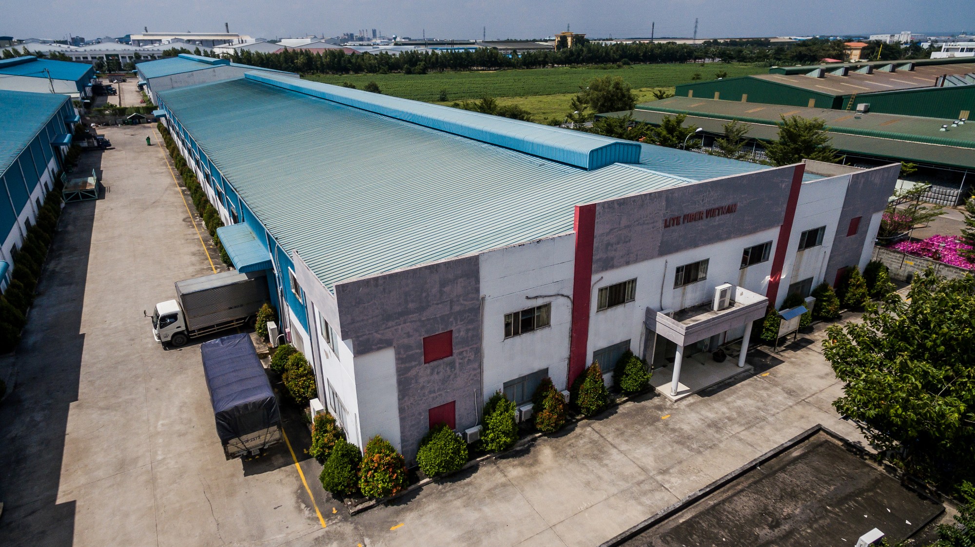 Cho thuê nhà xưởng trung tâm công nghiệp dệt may Nhơn Trạch, huyện Nhơn Trạch, tỉnh Đồng Nai.