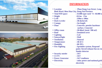 Cho Thuê Kho Tại Biên Hòa Cạnh Icd Tân Cảng Long Bình – Đồng Nai