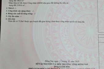 Bán Đất 2 Mặt Tiền – Xã Phước Long, Long Thành, Đồng Nai