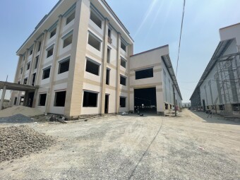 Cho thuê kho xưởng 13.000m2 đang xây dựng trong KCN Hải Sơn, huyện Đức Hòa, tỉnh Long An