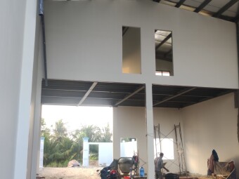 Cho thuê kho xưởng mới  xây mặt tiền đường Kênh A, Lê Minh Xuân, Bình Chánh