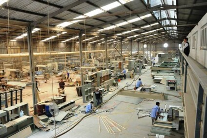 Cụm công nghiệp chế biến gỗ Khánh Bình
