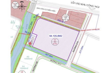 Cho Thuê Đất 94.105M² Xây Kho Theo Yêu Cầu – Vị Trí Đẹp – Hợp Đồng Dài Hạn Từ 5 Năm