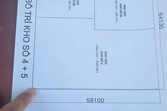 Cho Thuê – Kho Đa Dạng Có Văn Phòng (Tổng Diện Tích Đất: 45.000M²)