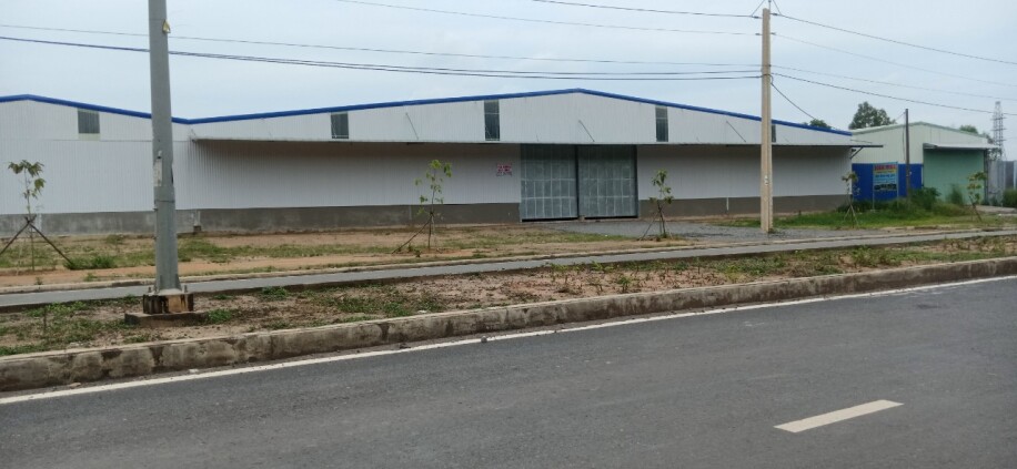 Cho thuê kho xưởng đang xây dựng giá rẻ gần KCN Giang Điền, huyện Trảng Bom, tỉnh Đồng Nai