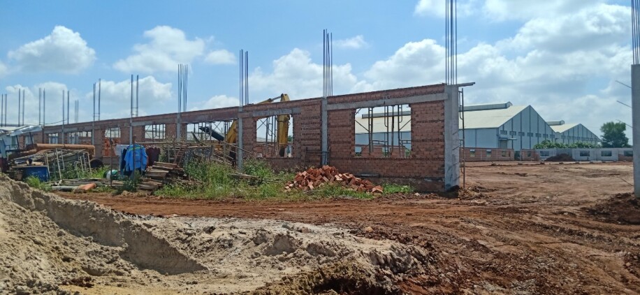 Cần cho thuê kho xưởng đang xây dựng trong KCN Long Khánh, Đồng Nai