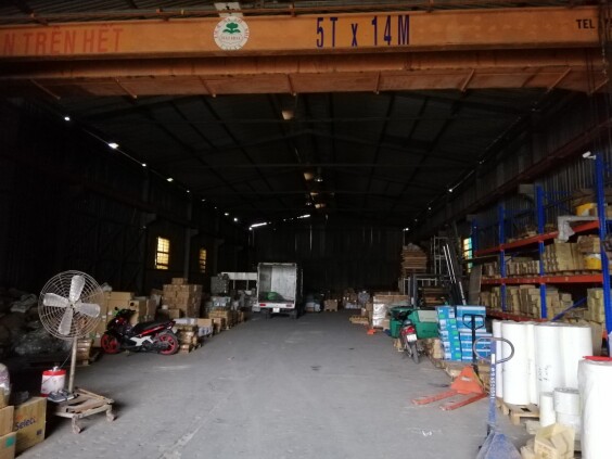 Cho thuê xưởng 750m2 có cẩu trục trong KCN Tân Bình, Quận Tân Phú, TP.HCM