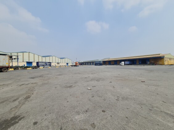 Cho thuê kho chứa hàng, bãi container mặt tiền ĐT 743 thuộc Thị xã Thuận An, tỉnh Bình Dương
