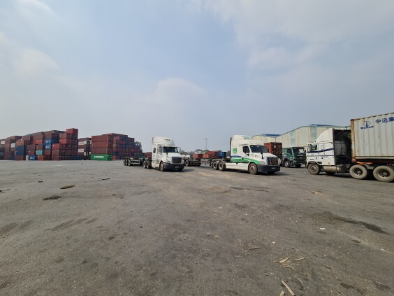Cho thuê kho chứa hàng, bãi container mặt tiền ĐT 743 thuộc Thị xã Thuận An, tỉnh Bình Dương