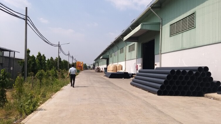 Cho thuê kho xưởng tiêu chuẩn trong KCN Phú An Thạnh, mặt tiền ĐT 824, huyện Bến Lức, tỉnh Long An