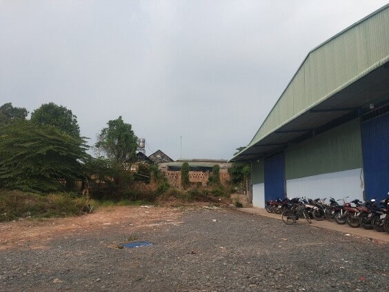 Cho thuê kho xưởng mặt tiền đường Cách Mạng Tháng Tám, TP, Thuận An, tỉnh Bình Dương