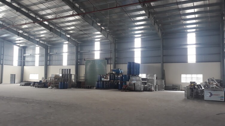 Cho thuê kho xưởng 1500m2 trong KCN Hải Sơn, huyện Đức Hòa, tỉnh Long An