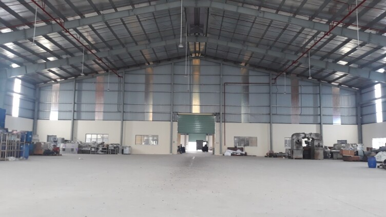 Cho thuê kho xưởng 1500m2 trong KCN Hải Sơn, huyện Đức Hòa, tỉnh Long An