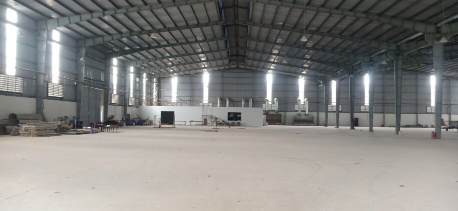 Cho thuê kho xưởng mới xây chuẩn bị hoàn thành trong CCN Hố Nai