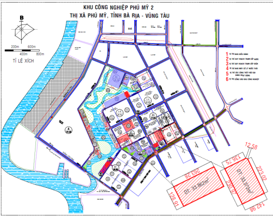 Bán Đất KCN Phú Mỹ 2, Thị Xã Phú Mỹ, BR-VT