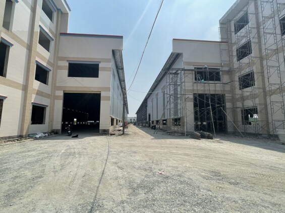 Cho thuê kho xưởng 13.000m2 đang xây dựng trong KCN Hải Sơn, huyện Đức Hòa, tỉnh Long An