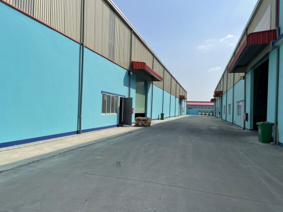 Cho thuê kho xưởng diện tích 3500m2 đến 7000m2 trong CCN Hải Sơn, huyện Đức Hoà, tỉnh Long An