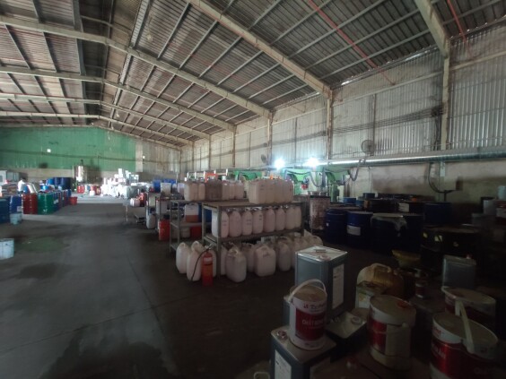 Cho thuê kho xưởng 1600m2 trong CCN Đức Thuận, huyện Đức Hòa, tỉnh Long An