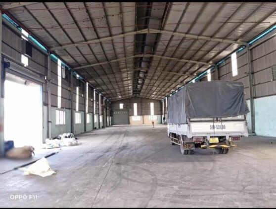Cho thuê kho xưởng 2700m2 bàn giao ngay trong KCN Tân Đô, xã Đức Hòa Đông, huyện Đức Hòa, tỉnh Long